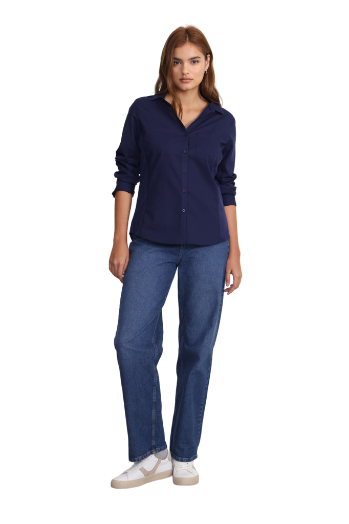 Azul Marino - 26 - Jeans de Mujer - Yagmour