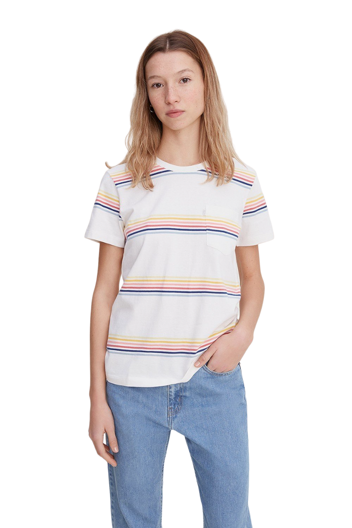 PERFECT POCKET TEE STRIPE