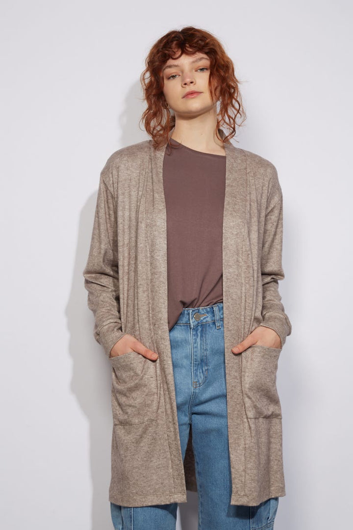 Cardigan Lanilla Marron