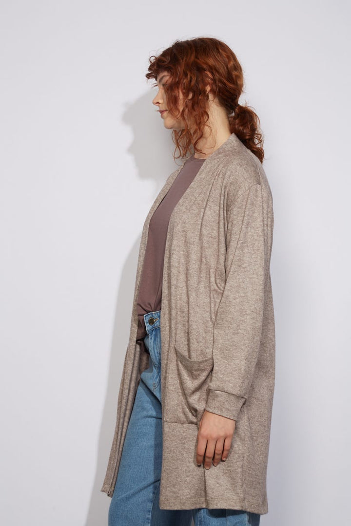 Cardigan Lanilla Marron