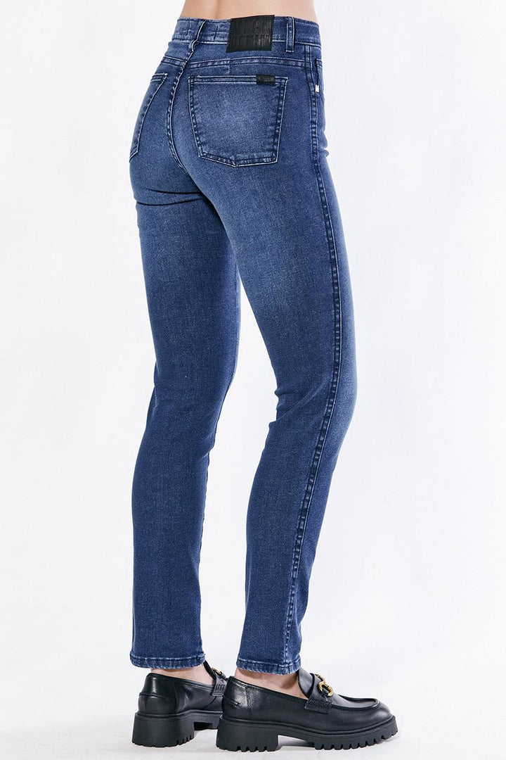 Jean Ultra Azul Gastada