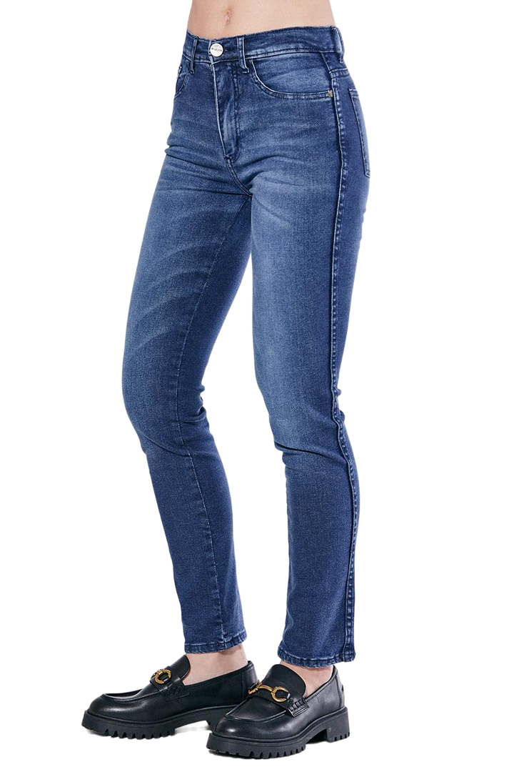 Jean Ultra Azul Gastada