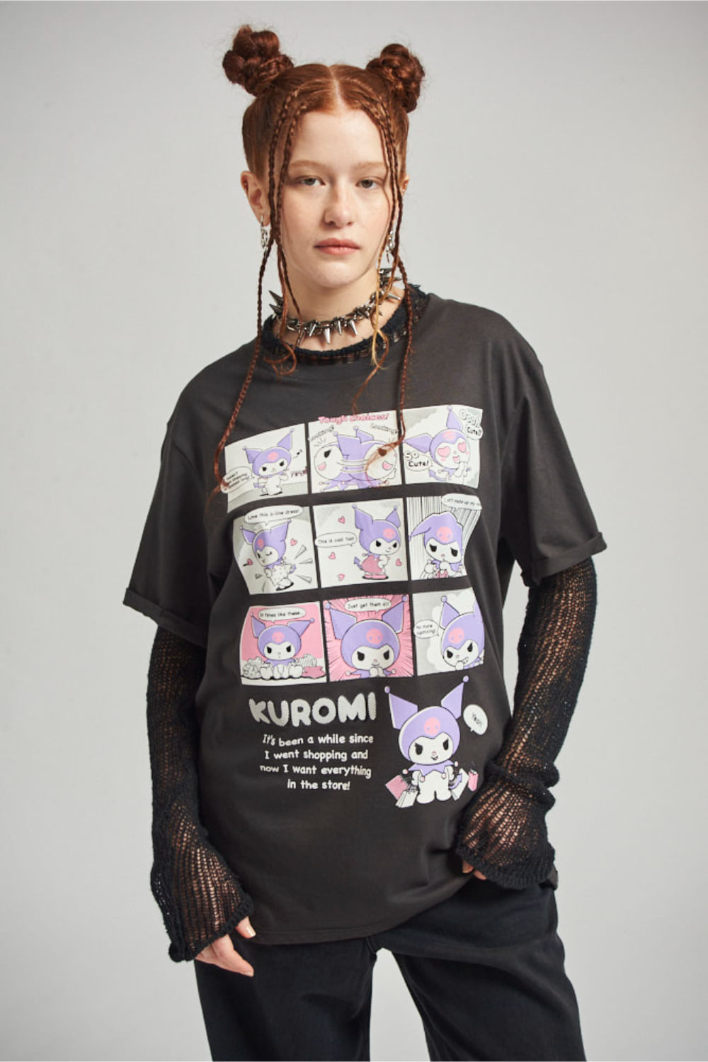 REMERA KITTY COMIC H.