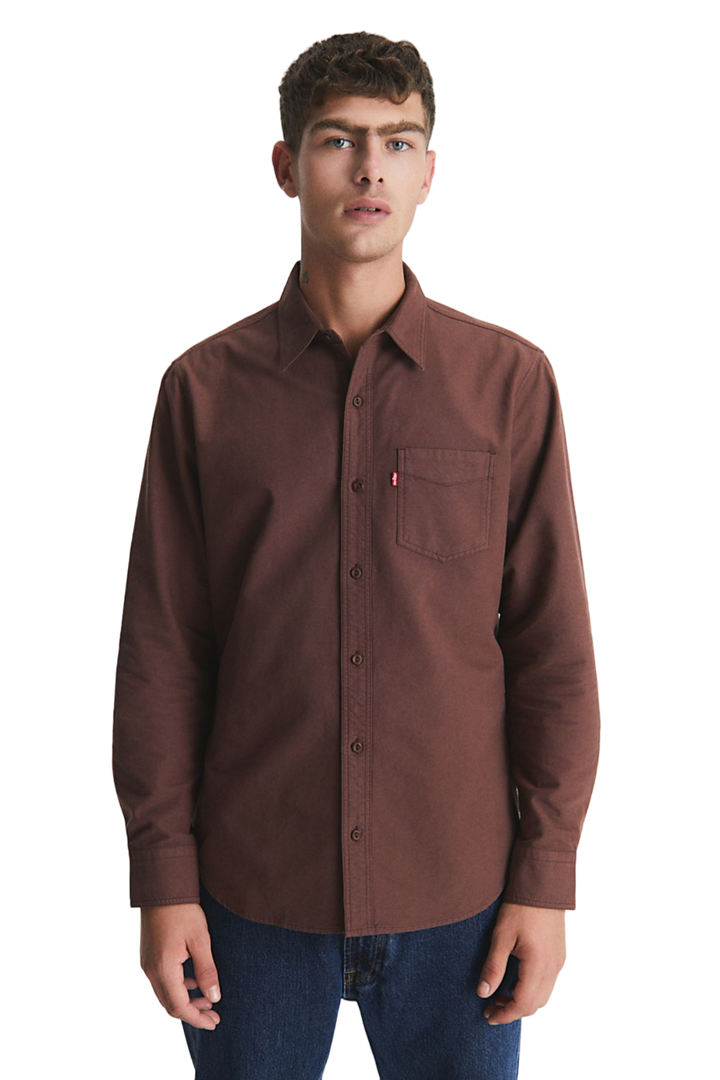 CAMISA LS ONE POCKET SHIRT PLAID