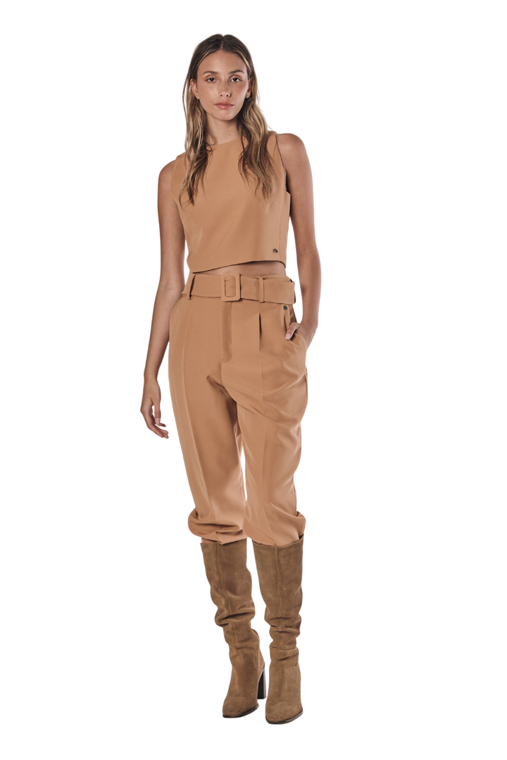 Pantalon Lottie camel