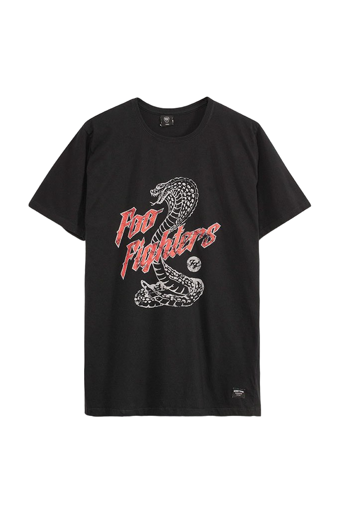 REMERA FOO FIGHTER SNAKE