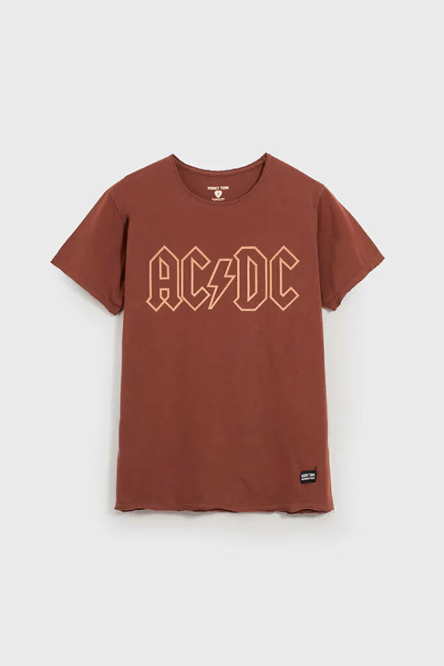 REMERA ROCKSTAR ACDC LOGO