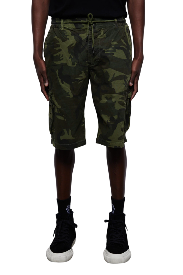 BERMUDA CARGO GUTT CAMO GREEN