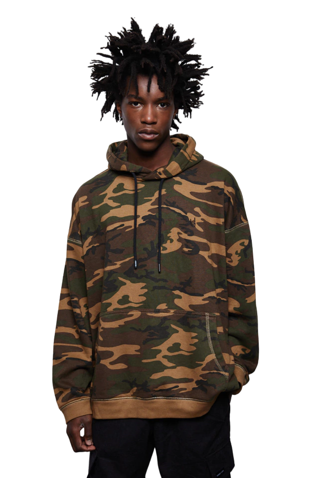 Buzo Hoodie Reece Camo Green