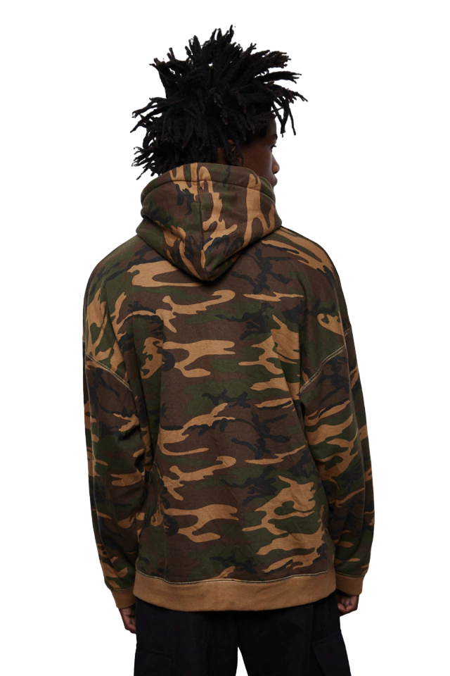 Buzo Hoodie Reece Camo Green