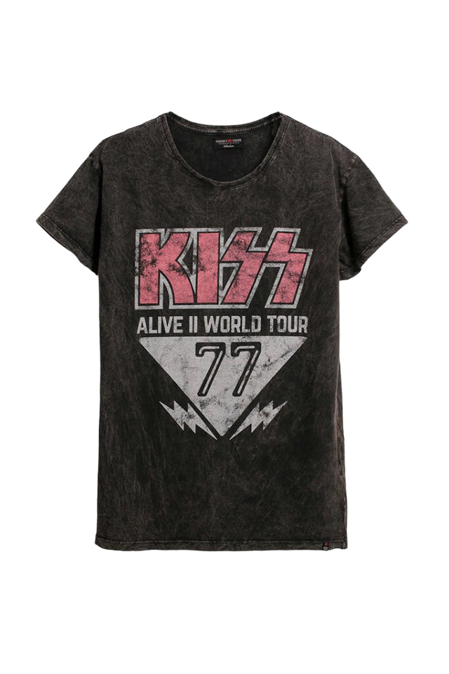 REMERA KISS ALIVE II WORLD TOUR