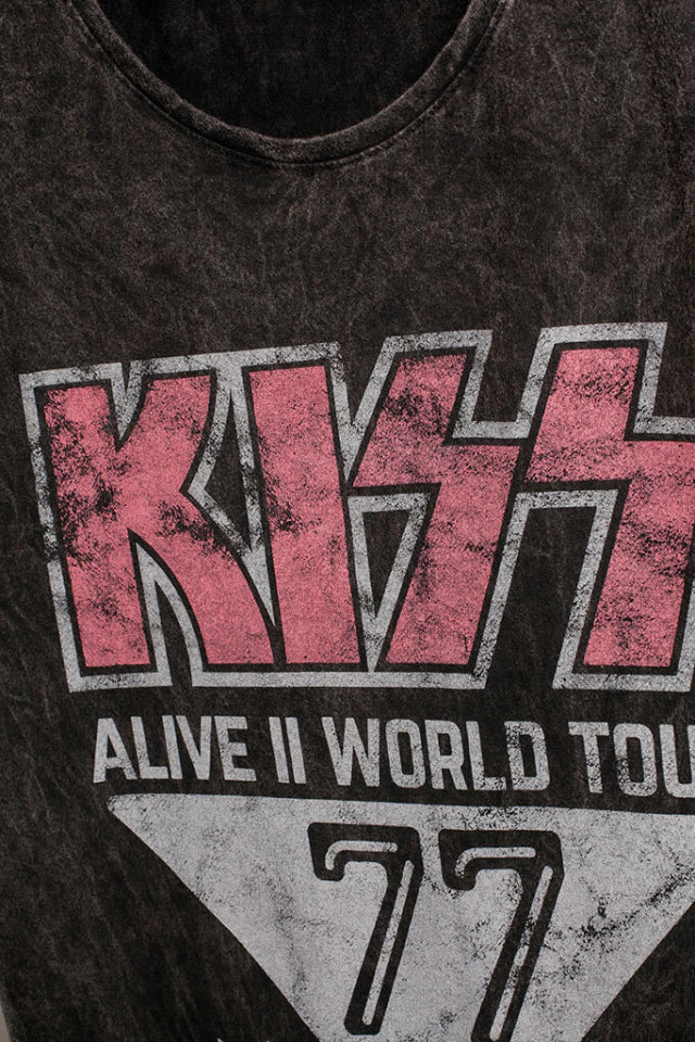 REMERA KISS ALIVE II WORLD TOUR