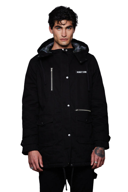 Campera Parka Fox Black