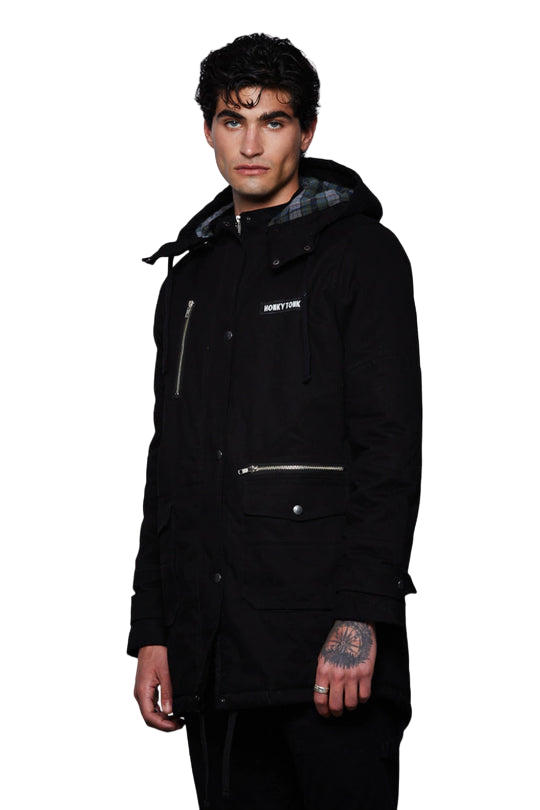 Campera Parka Fox Black