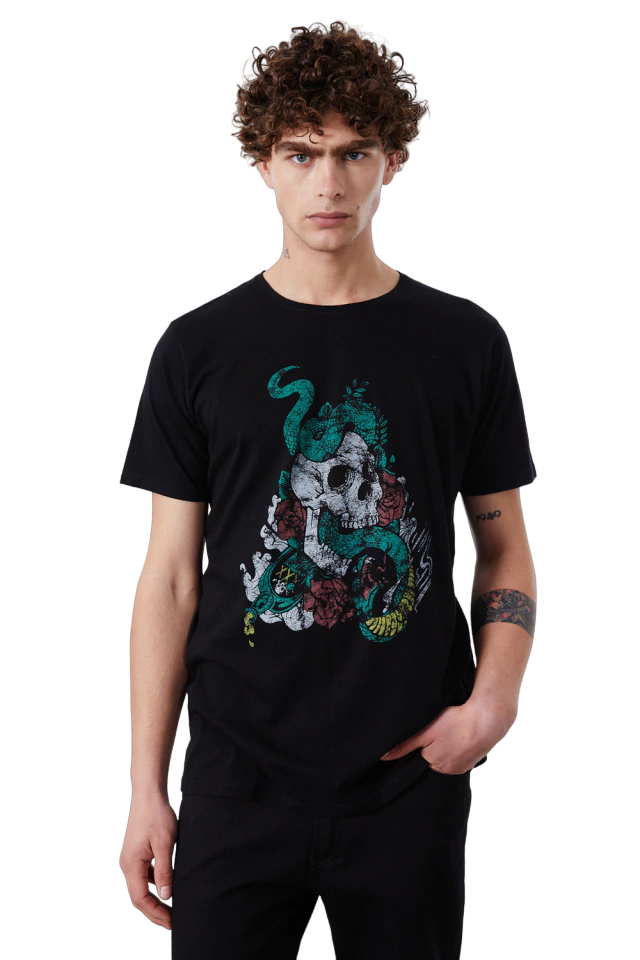 REMERA POISON FAN SNAKE