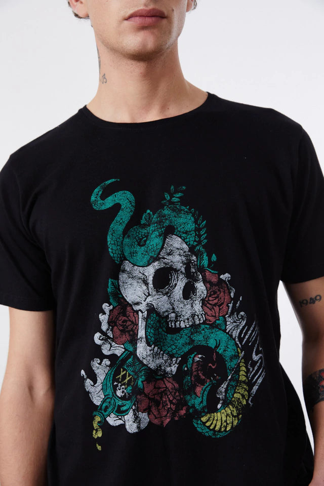 REMERA POISON FAN SNAKE