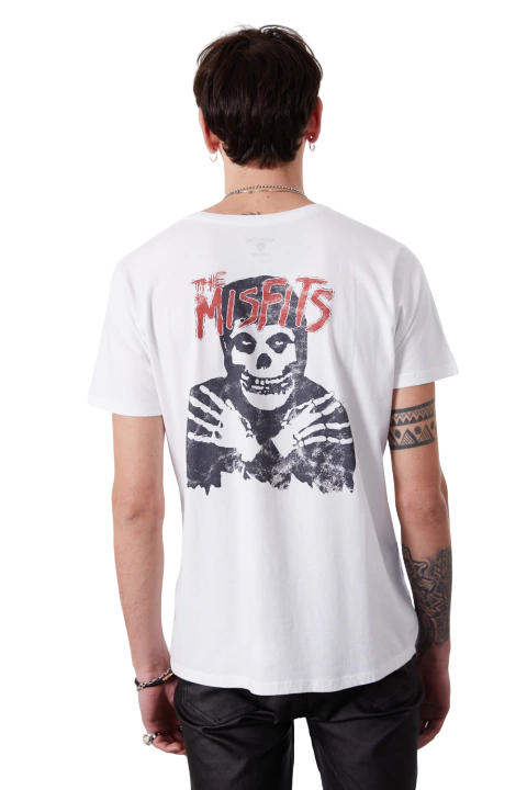 Remera Misfits Fan Horror White