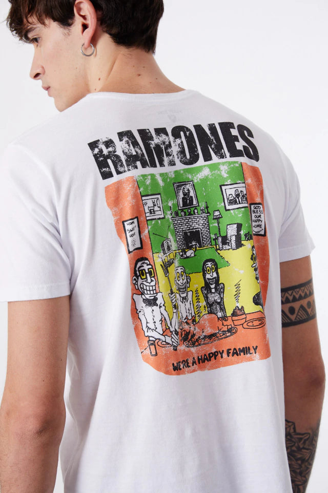 REMERA RAMONES FAN WERE A HAPPY