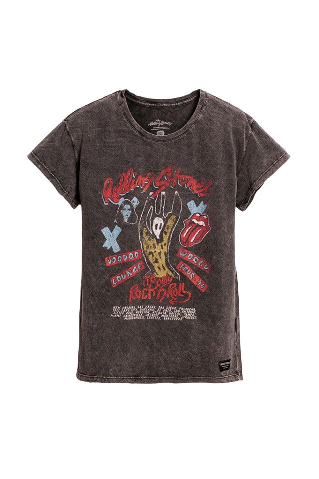 REMERA THE ROLLING STONES TOUR 90