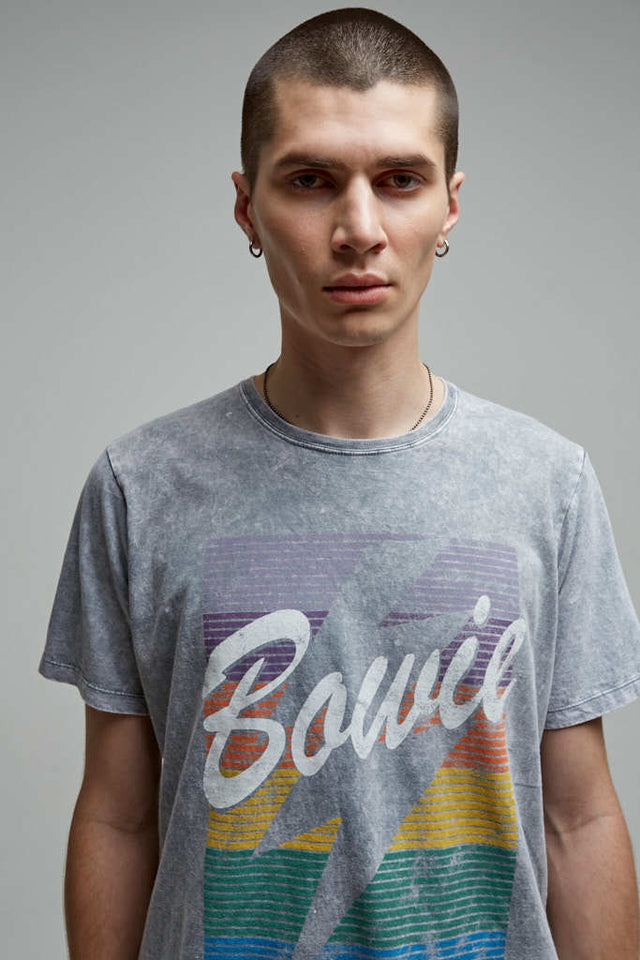 REMERA DAVID BOWIE ROCK N ROLL