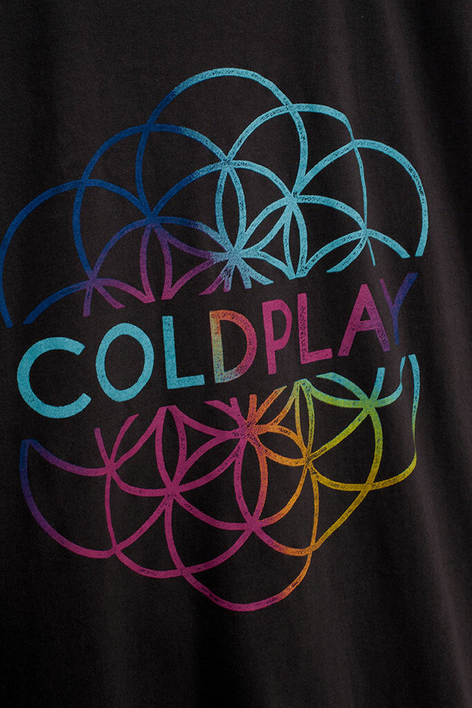 REMERA COLDPLAY LOGO