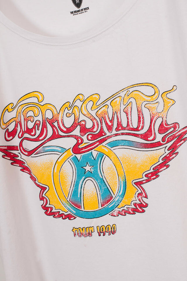 REMERA AEROSMITH LOGO TOUR