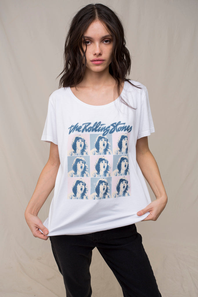 REMERA THE ROLLING STONES FACE JAGGER