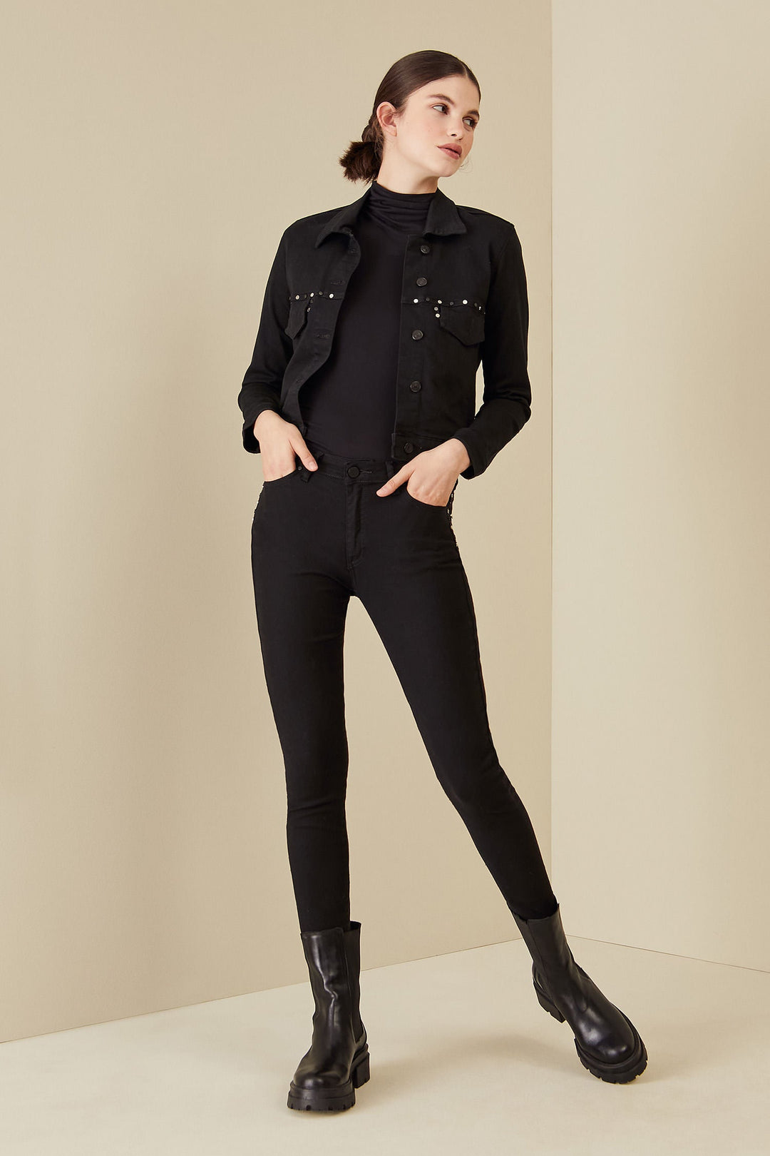 PANTALON ANN SK NEW BLACK